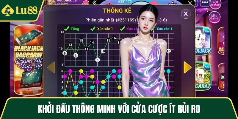 Khởi đầu thông minh với cửa cược ít rủi ro