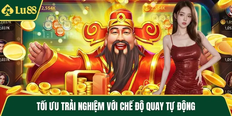 Tối ưu trải nghiệm với chế độ quay tự động